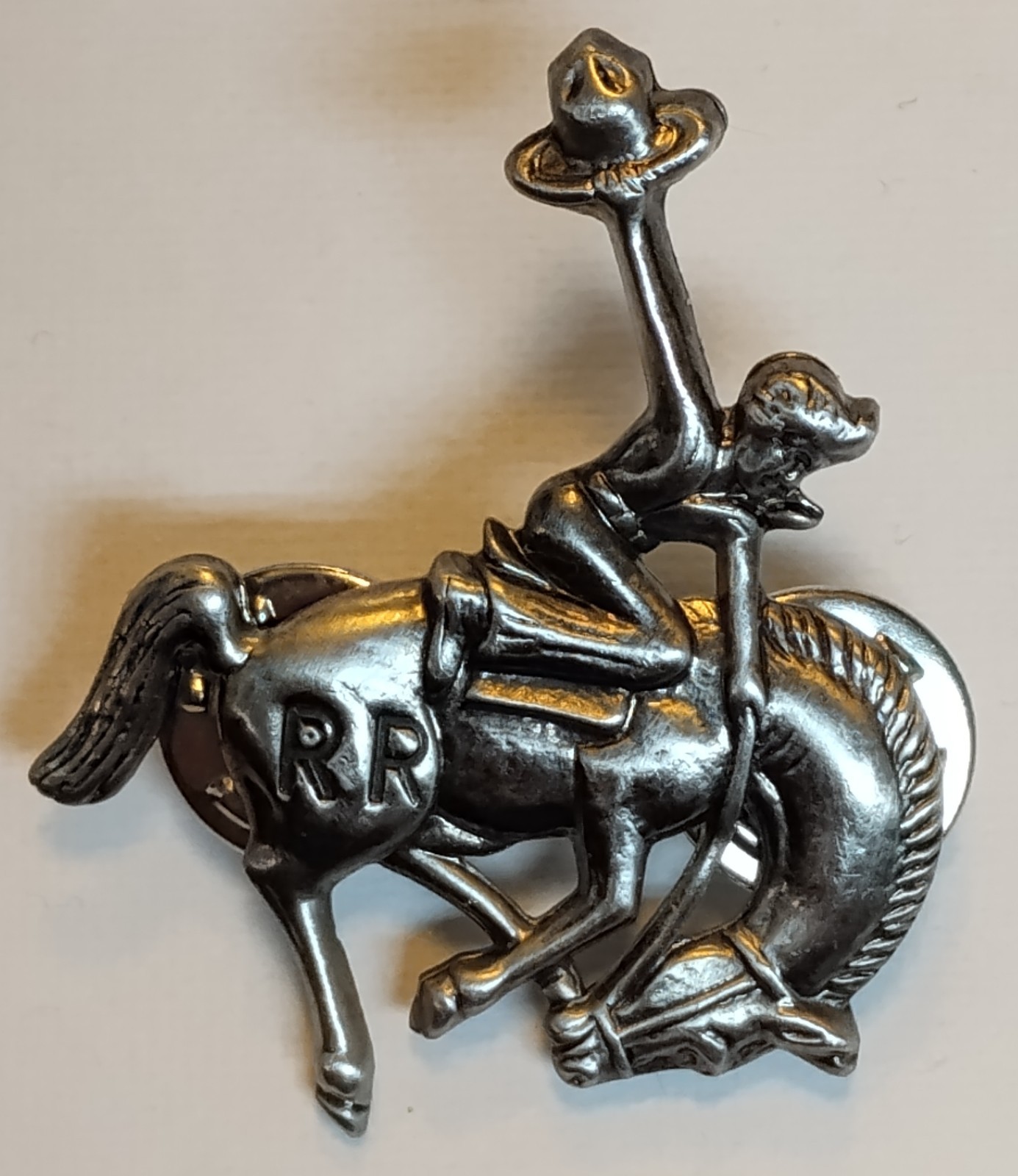 Vintage Royal Rangers Top Hand Buckaroos Horse Cowboy Lapel Pin