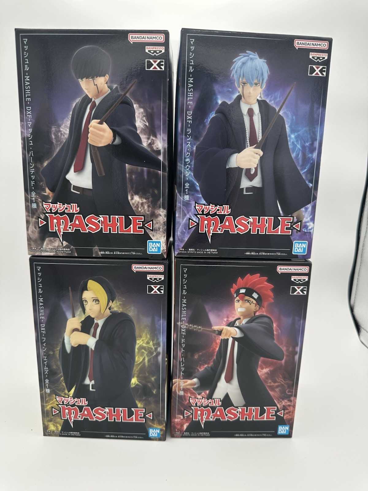Mashle - DXF Banpresto Figure Complete Set No Box