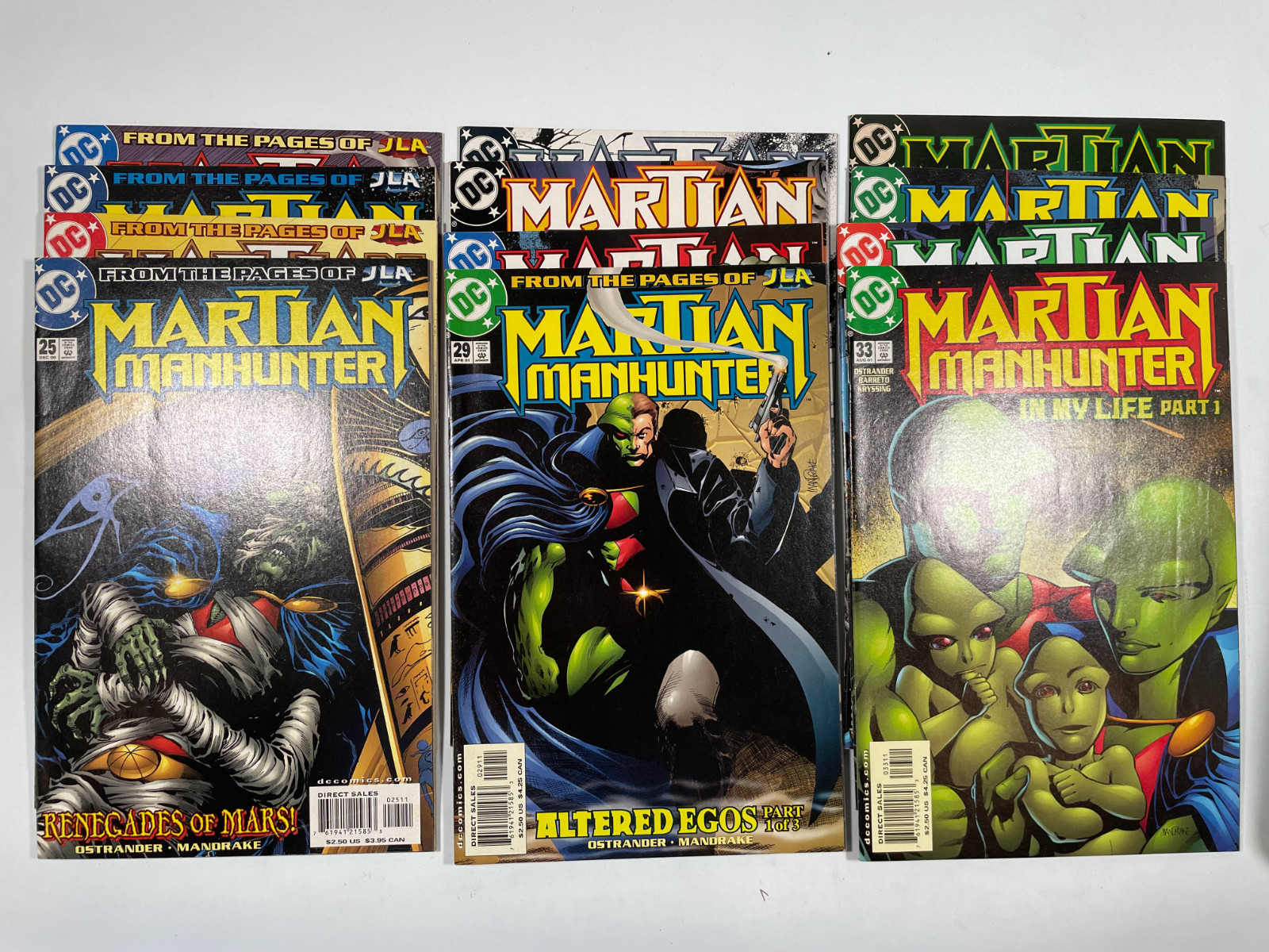 Martian Manhunter #25 26 27 28 29 30 31 32 33 34 35 36 - 2001 - Lot of 12