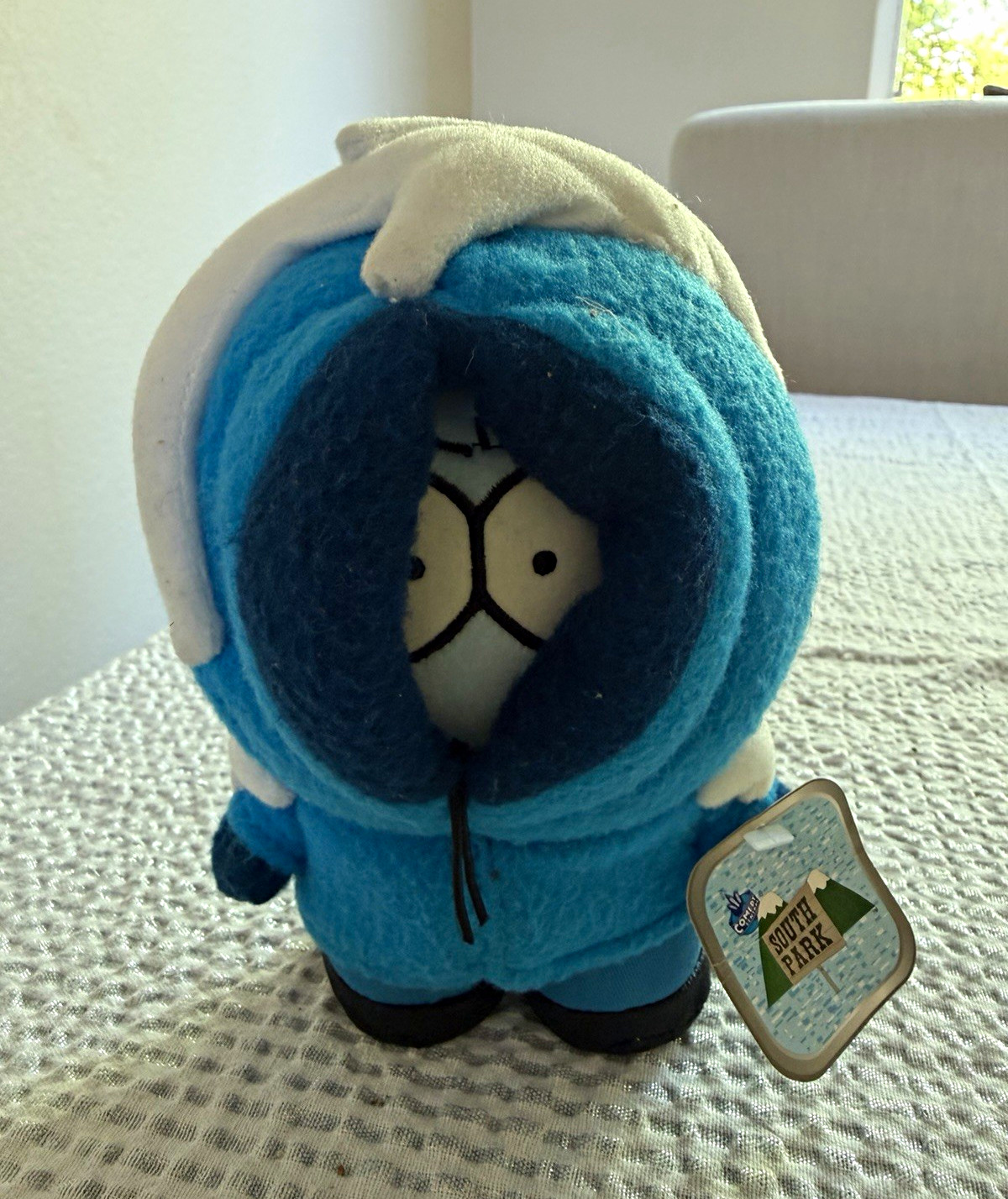 Vintage 1998 South Park Frozen Kenny 7” Plush Fun 4 All #96216 w/ Tag