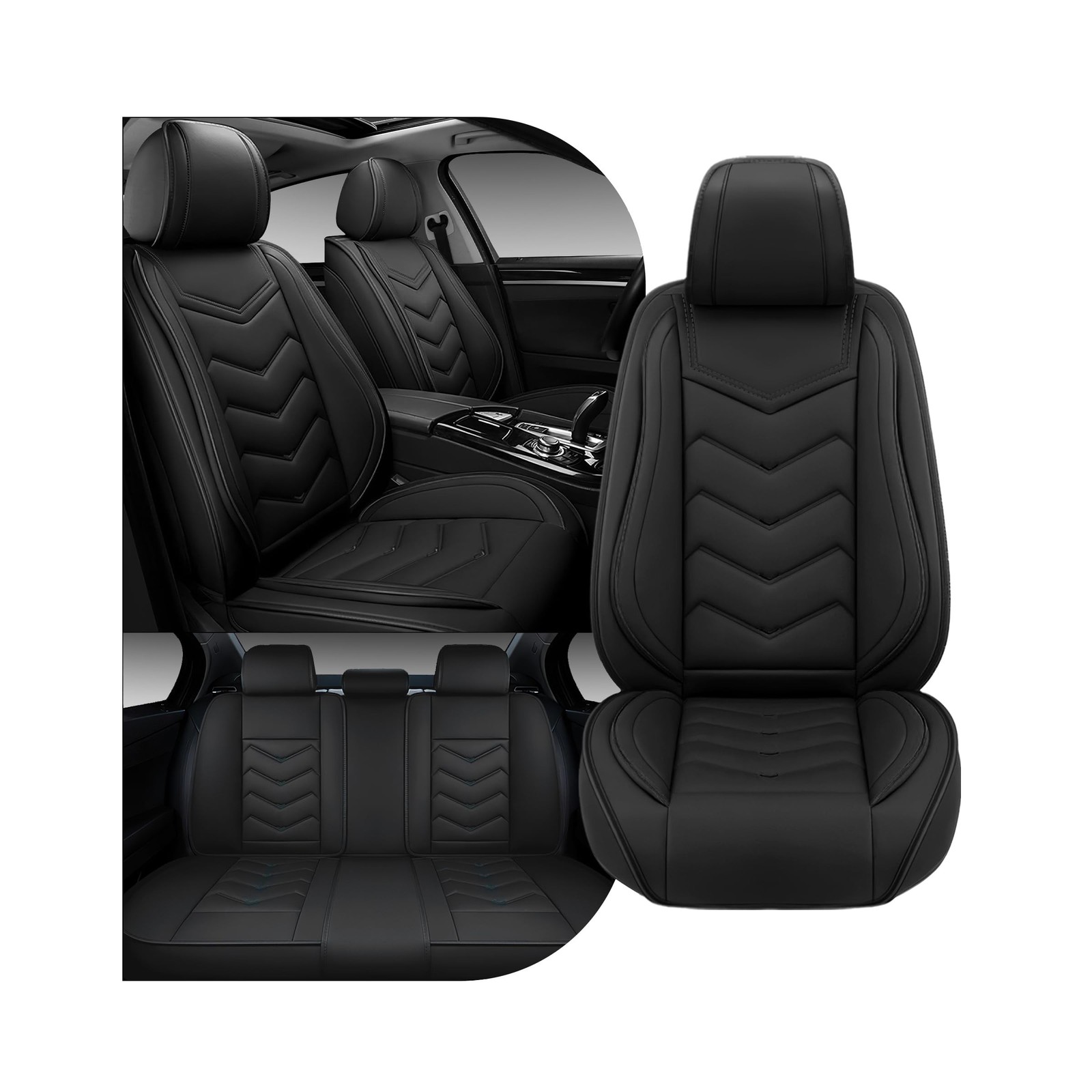 CTDS Car Seat Covers for Honda Civic 2000-2026, Stylish Sport Seat Cover, Pre...