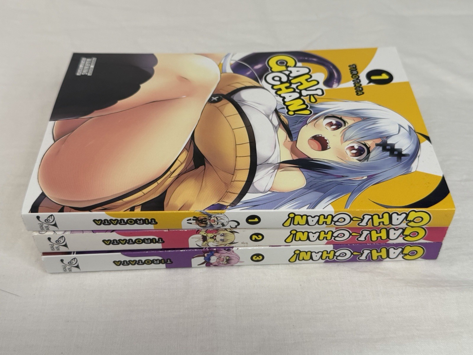Gahi-chan By Tirotata - English Yen Press Manga Rated M Volumes 1 - 3 Gahi-chan By Tirotata - English Yen Press Manga Rated M Volumes 1 - 3