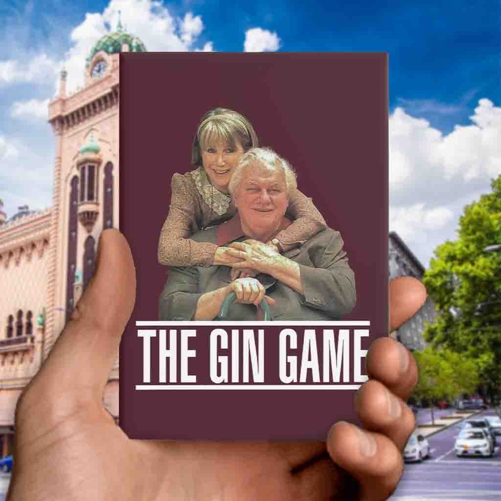 The Gin Game - Julie Harris & Charles Durning Drama Magnet