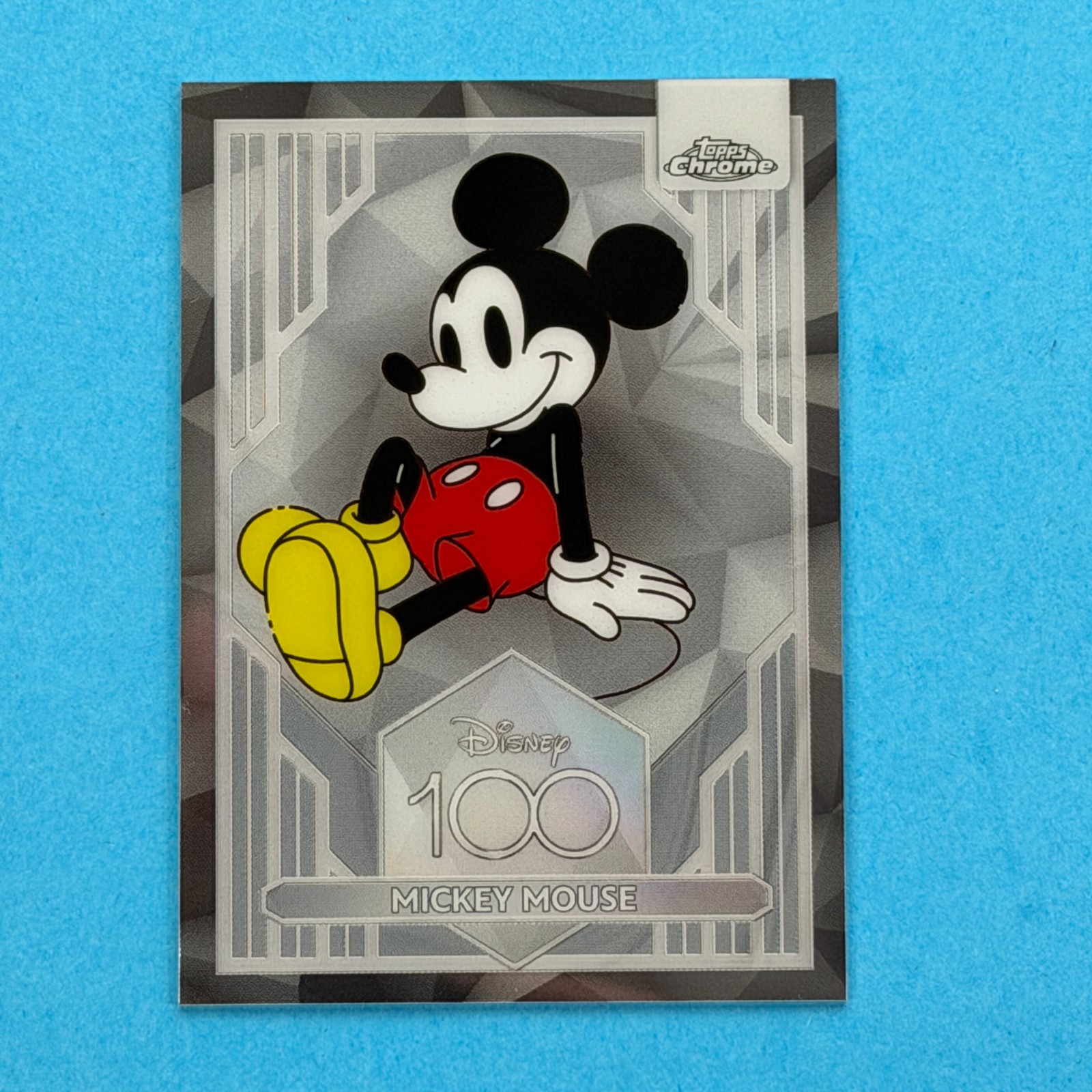 2023 Topps Chrome Disney 100 Mickey Mouse Base #1 Mint Clean Copy US Seller 2023 Topps Chrome Disney 100 Mickey Mouse Base #1 Mint Clean Copy US Seller