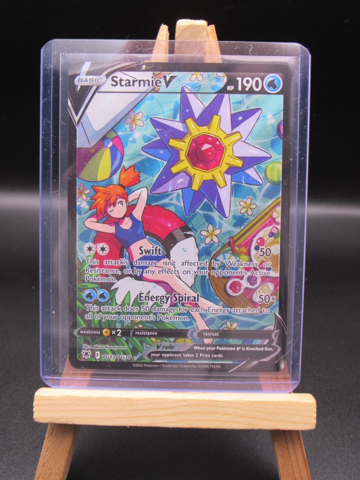 Starmie V Tg13/Tg30 Swsh10: Astral Radiance Trainer Gallery Holo- LP