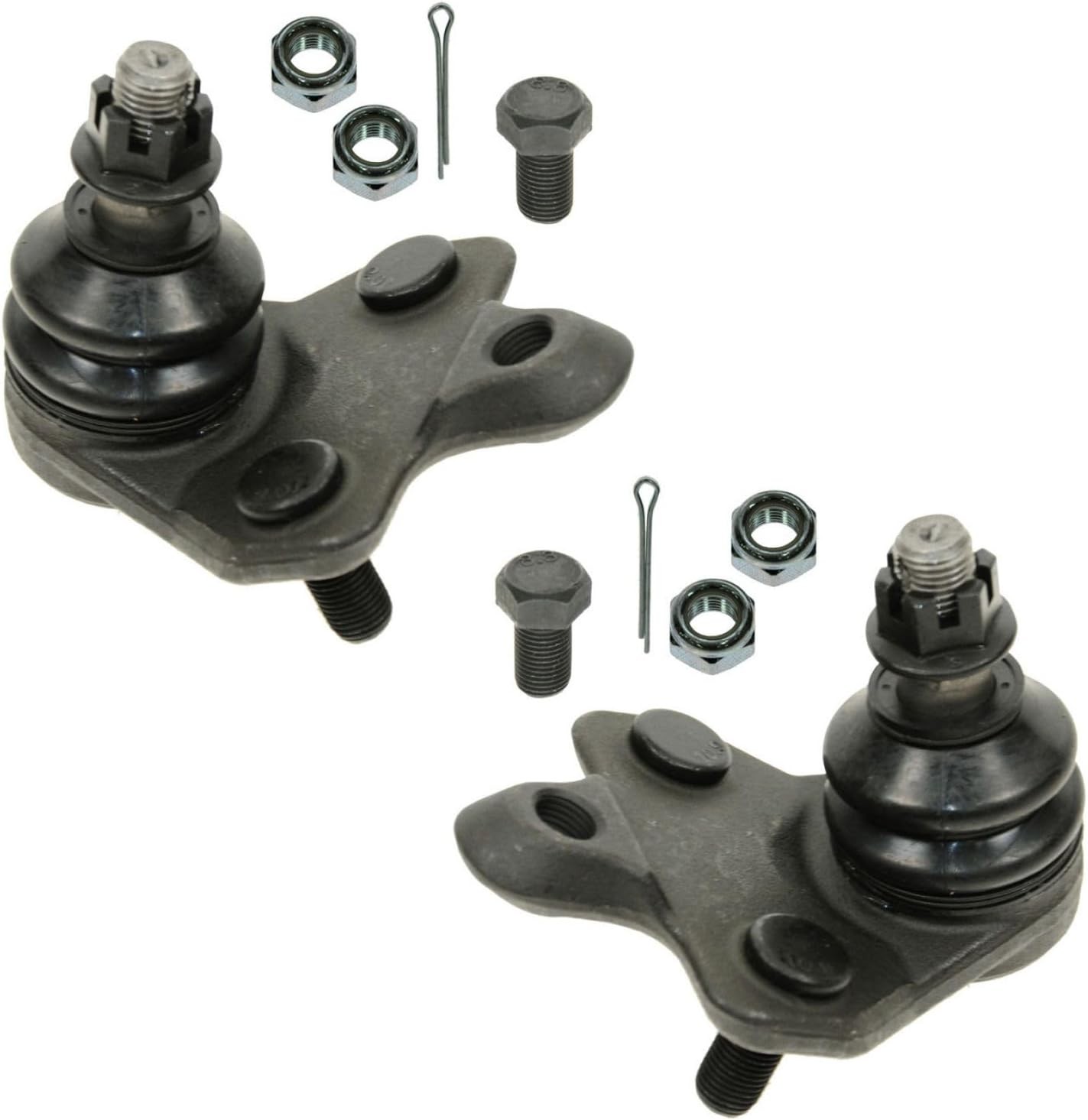 TRQ Front Lower Ball Joint Set Compatible with 2003-2010 Pontiac Vibe 2005-20... TRQ Front Lower Ball Joint Set Compatible with 2003-2010 Pontiac Vibe 2005-20...