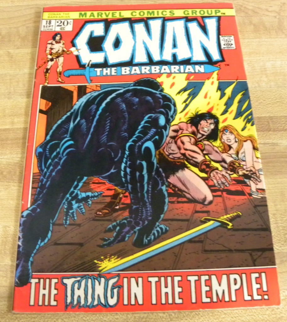 Marvel Conan 18 Comic Book Gil Kane