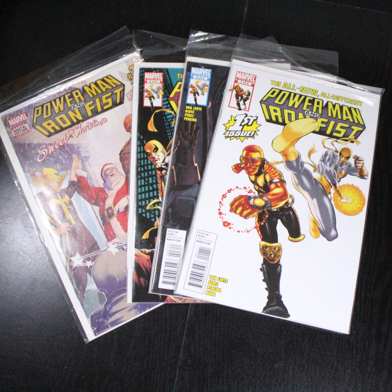 Power Man And Iron Fist Lot 1 2 3 4 5 2011 Marvel Comics + Sweet Christmas Power Man And Iron Fist Lot 1 2 3 4 5 2011 Marvel Comics + Sweet Christmas