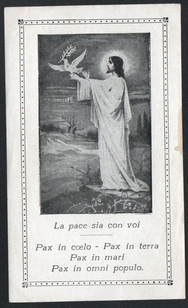 Holy card antique de Jesus estampa santino image pieuse andachtsbild