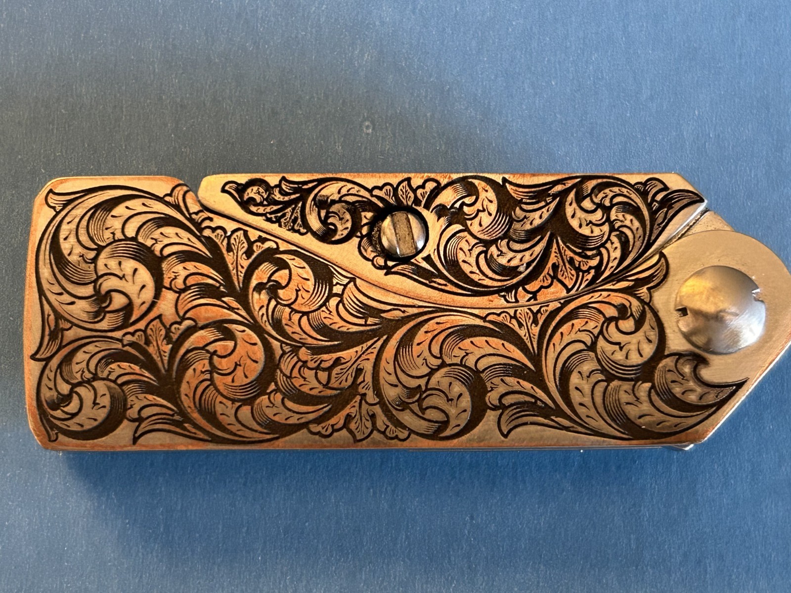 Laser Engraved Knife Gerber EAB -Deep Laser Engraved, exchangeable utility blade