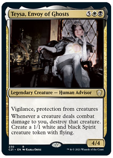 Teysa, Envoy of Ghosts | NM | EN | Commander 2021 EDH Rare Orzhov Sacrifice Teysa, Envoy of Ghosts | NM | EN | Commander 2021 EDH Rare Orzhov Sacrifice