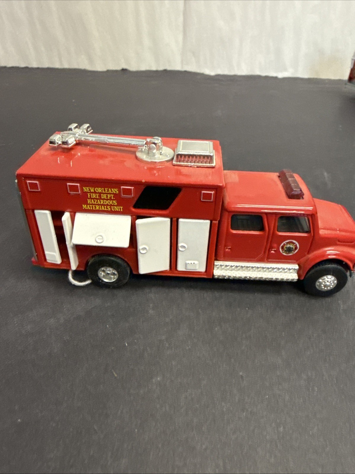 New Orleans Fire Dept Hazardous Materials Unit Model Toy Truck-321