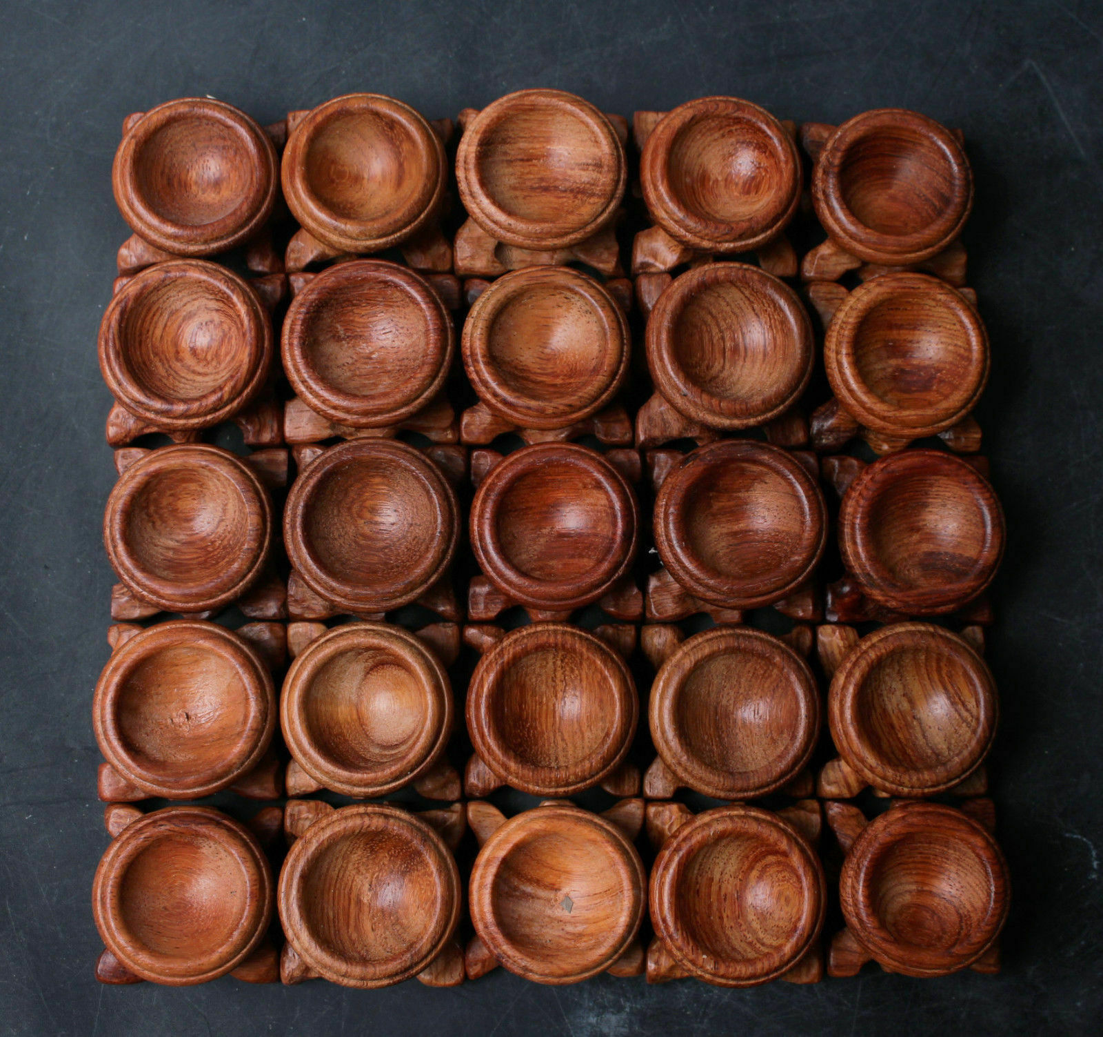 10pcs 25mm 10PCS 30mm INNER diameter Rosewood Stand for Sphere&Egg