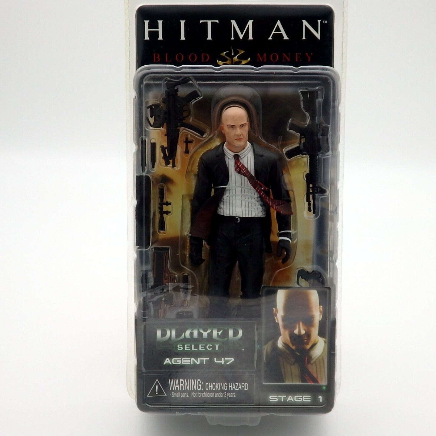 Neca Reel Toys Hitman Player Select Series Agent 47 Action Figure
