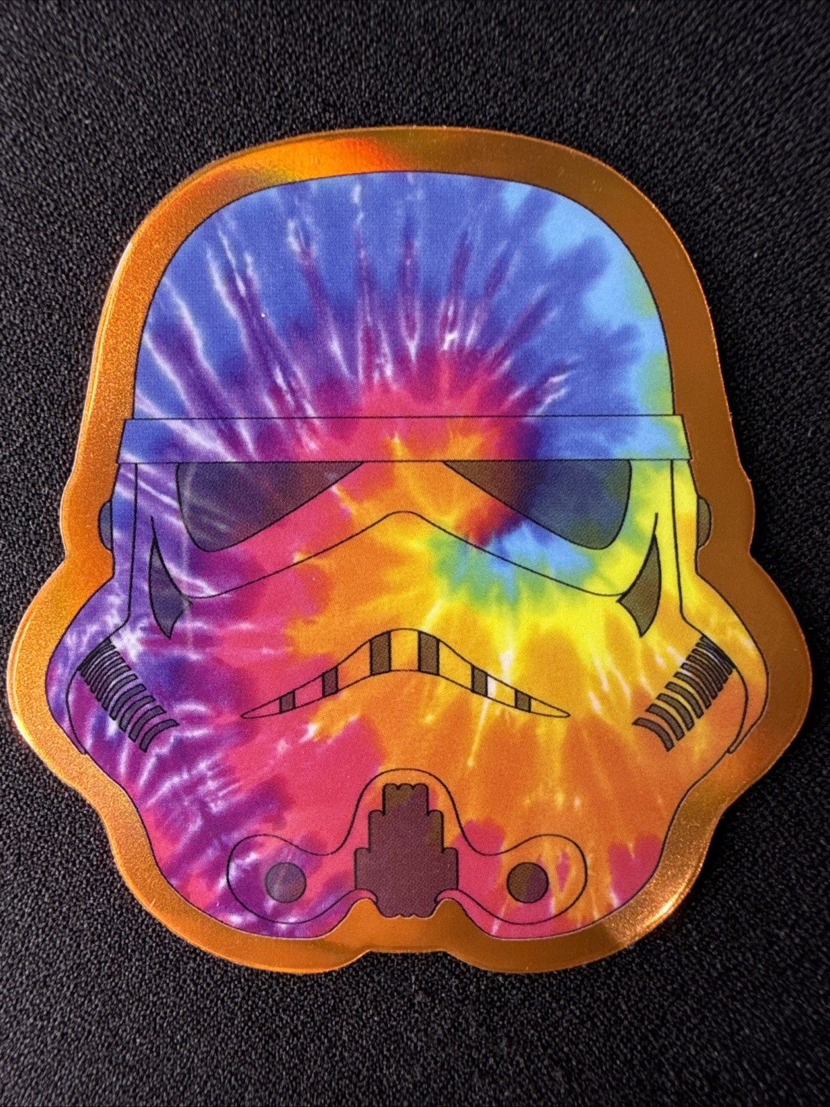 2026 Topps Chrome Star Wars Stormtrooper Helmet Tie-Dye Orange Bookend 25/25 2026 Topps Chrome Star Wars Stormtrooper Helmet Tie-Dye Orange Bookend 25/25