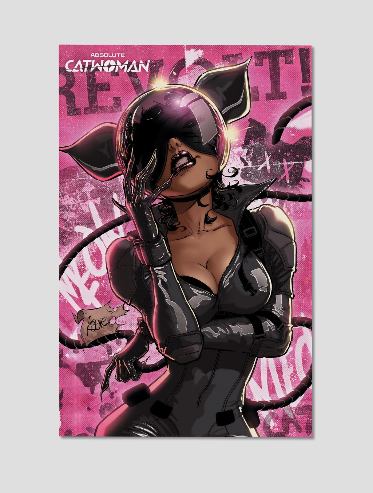 Catwoman Absolute Street Legend Premium Giclee Print Poster 11x17 DC  Wall Art