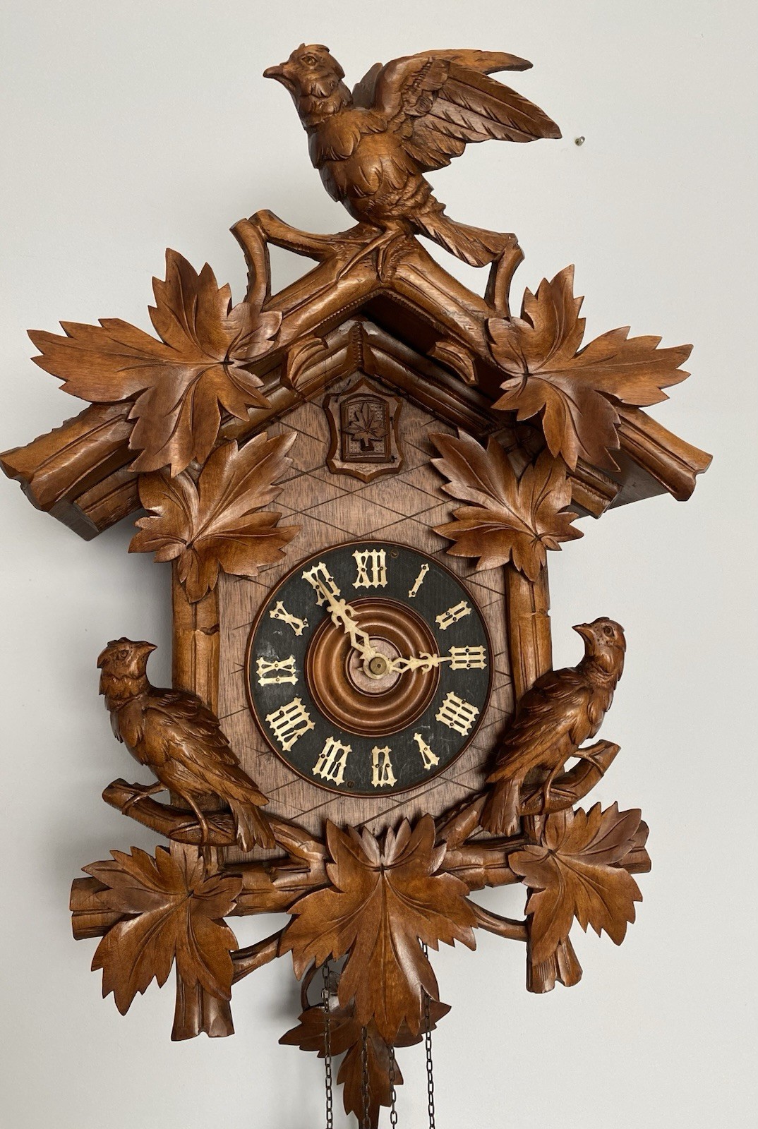 Large Antique Black Forest Cuckoo Clock Large Antique Black Forest Cuckoo Clock