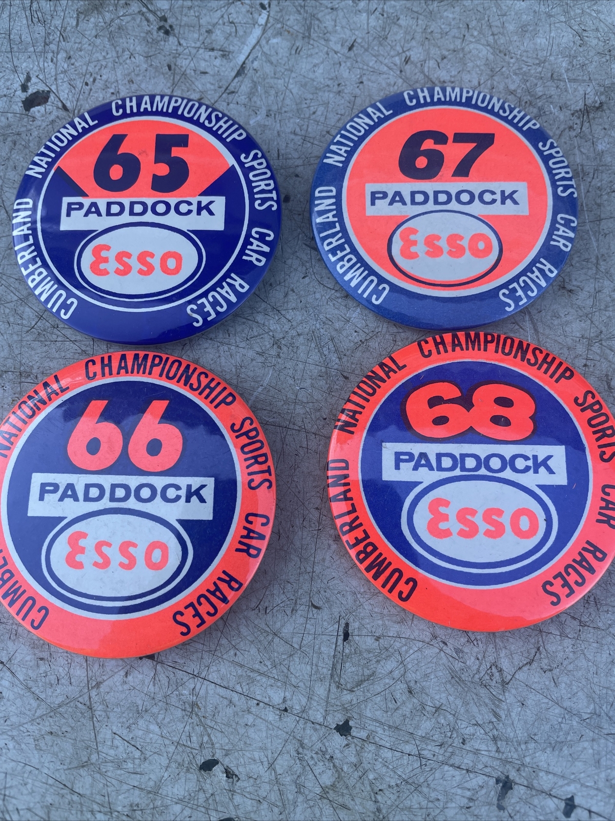 Vintage ESSO Paddock 1965 66 67 68 Cumberland National Championships 2\ Vintage ESSO Paddock 1965 66 67 68 Cumberland National Championships 2\