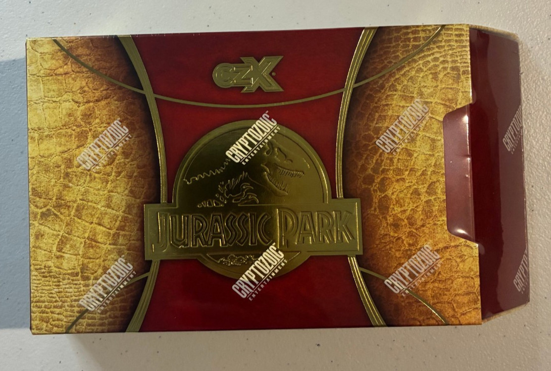 2026 Cryptozoic CZX Jurassic Park Factory Sealed Hobby Box New