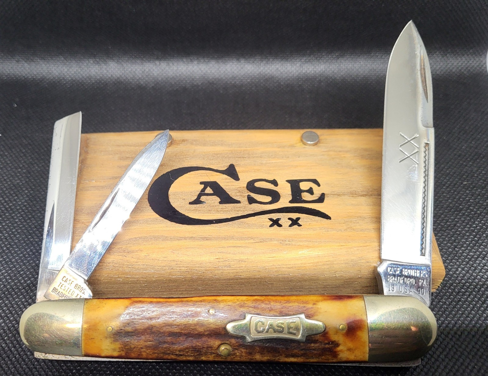 Case Classic Big Cigar Whittler 1990 Stag Case Classic Big Cigar Whittler 1990 Stag