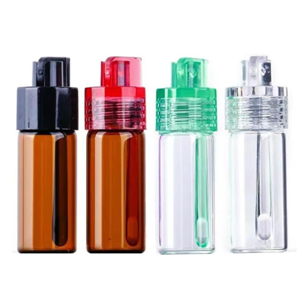 3Pcs Vintage Glass Bottles For Travel Spice Powder Storage Boxes Men Gift 3Pcs Vintage Glass Bottles For Travel Spice Powder Storage Boxes Men Gift