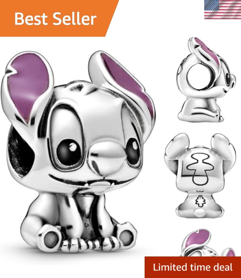 Cute Cartoon Animals Charms 925 Sterling Silver Alien 626 with Purple Enamel ... Cute Cartoon Animals Charms 925 Sterling Silver Alien 626 with Purple Enamel ...