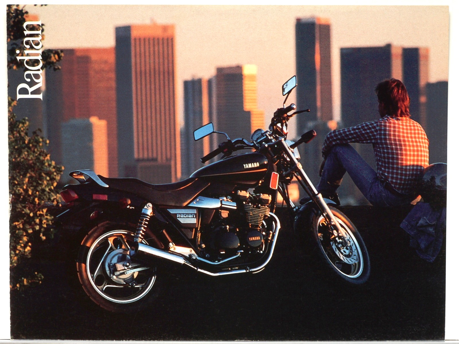 Yamaha 1988 Radian - YX600 Dealer Sales Brochure 11 Inches by 8 1/2 Inches
