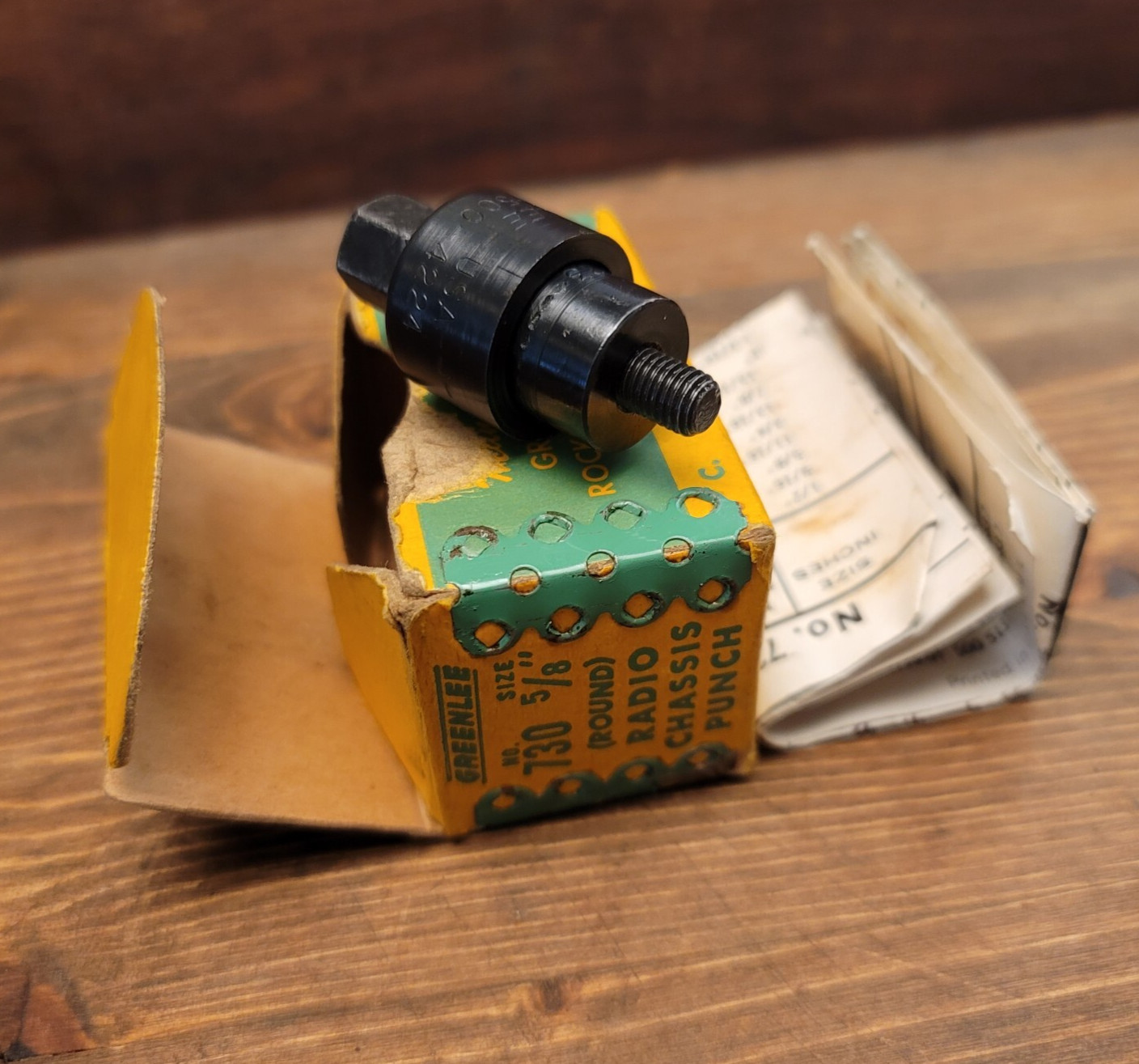 VTG 730 Greenlee Tool Co. USA 5/8\