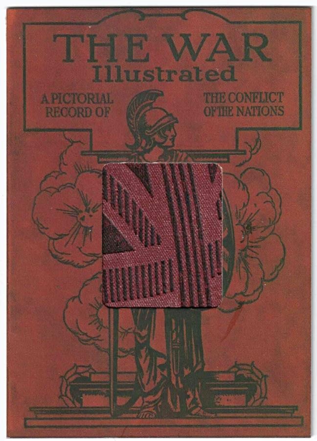 1914 The War Illustrated Cover Cut Relic Card #W1-1. Cult Stuff 2014