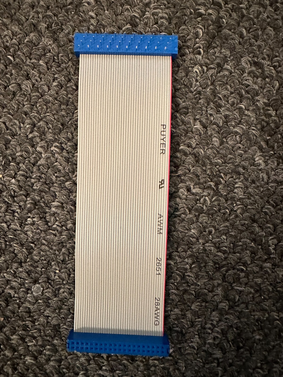 William's Defender ROM board RIBBON CABLE new