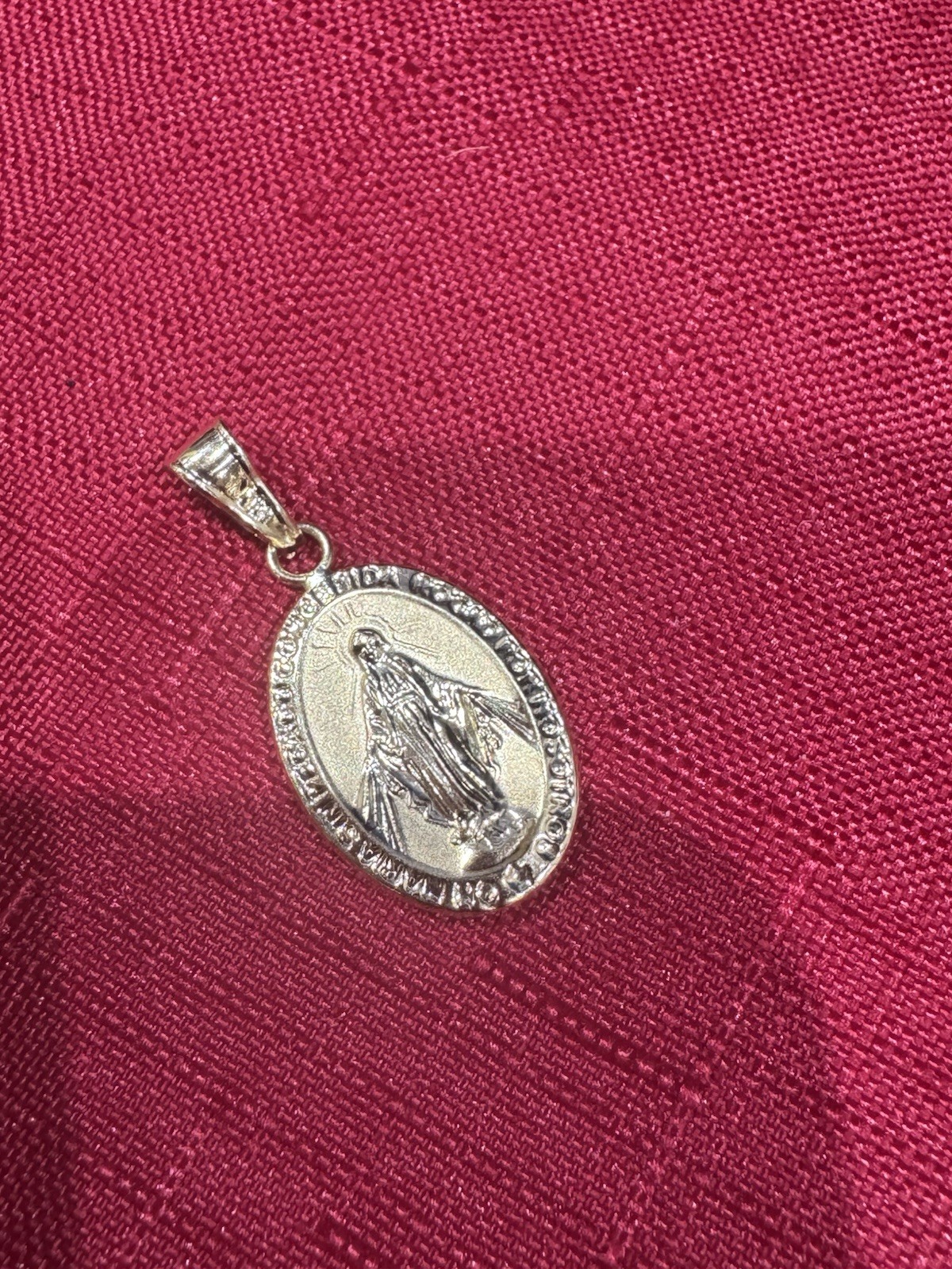 18k Gold Miraculous Medal