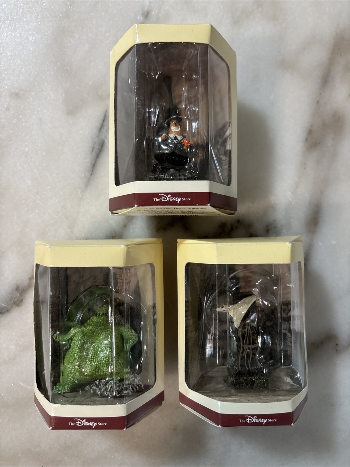 1993 Disney\'s Nightmare Before Christmas Tiny Kingdom Figurines Set Of 3 Figures 1993 Disney\'s Nightmare Before Christmas Tiny Kingdom Figurines Set Of 3 Figures