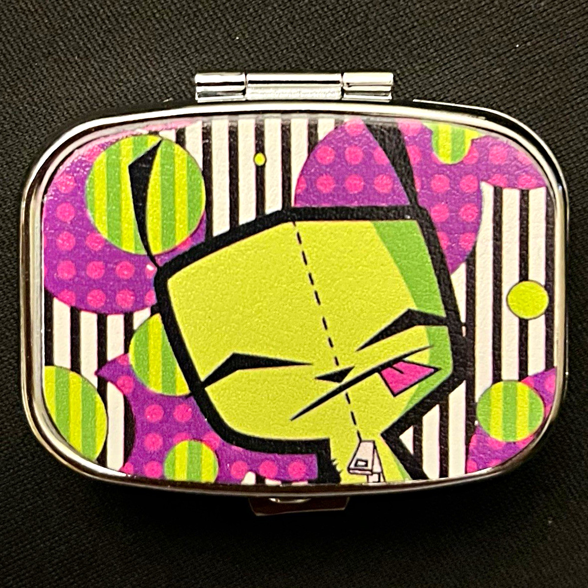 Nickelodeon Invader Zim GIR Metal Pill Box Multicolor Nickelodeon Animation