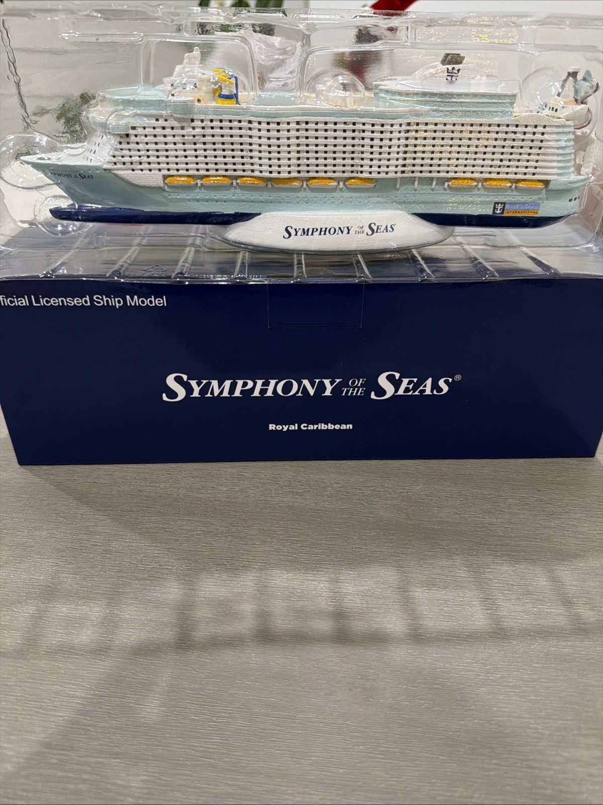 NEW 12” Royal Caribbean Symphony of the Seas Cruise Official Licensed Ship Model NEW 12” Royal Caribbean Symphony of the Seas Cruise Official Licensed Ship Model