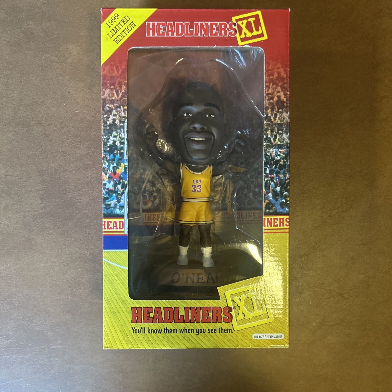 Headliners XL Shaq O'Neal LSU Vintage 1999 Limited Bobblehead /30,000 Headliners XL Shaq O'Neal LSU Vintage 1999 Limited Bobblehead /30,000