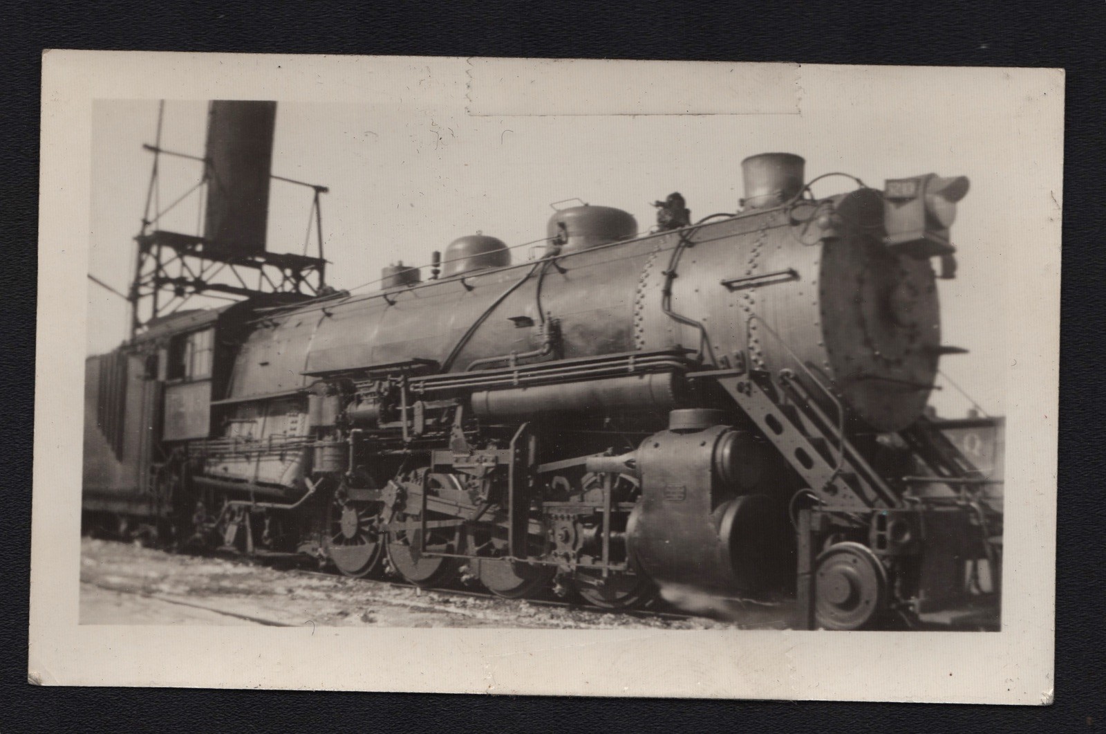 Original 1930s Steam Train Black & White Photograph