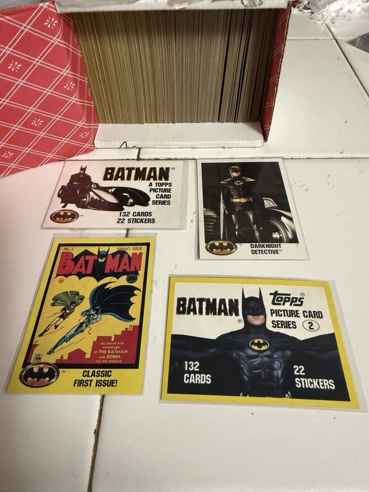 1989 Topps Batman Series 1 and Series 2 Complete Set NO STICKERS 264 cards 1989 Topps Batman Series 1 and Series 2 Complete Set NO STICKERS 264 cards