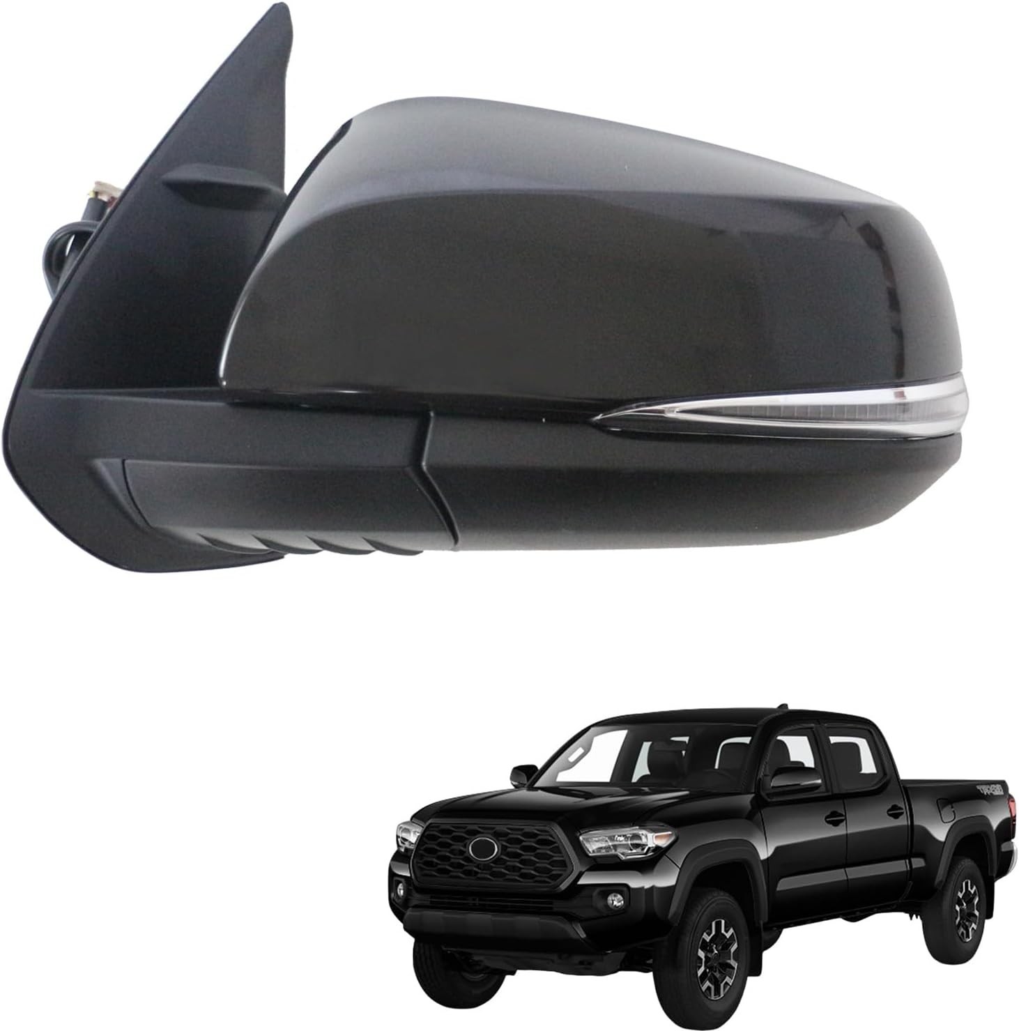 Letf Driver Side View Mirror replacement for TOYOTA Tacoma 2016-2023 Accessories Letf Driver Side View Mirror replacement for TOYOTA Tacoma 2016-2023 Accessories