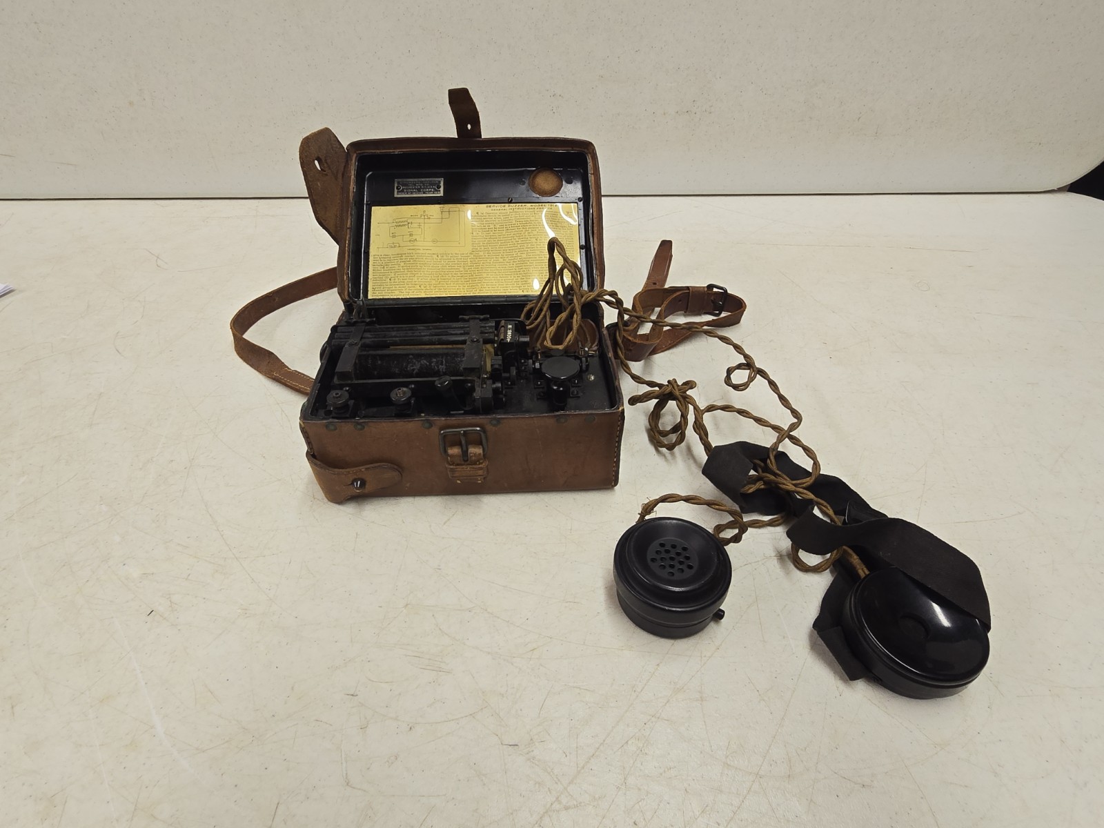 Antique WW1 US Signal Corps Stromberg-Carlson Morse Code Service Buzzer