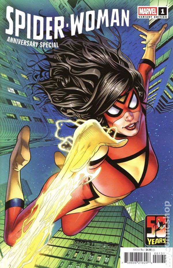 Spider-Woman 50th Anniversary Special 1C NM 2026 Stock Image