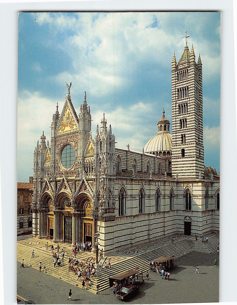Postcard Il Duomo Siena Italy