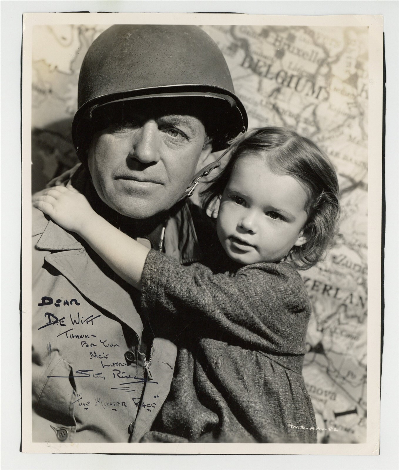 Stanley Ridges 1944 Signed Inscription 8x10 English American Actor Photo J14261 Stanley Ridges 1944 Signed Inscription 8x10 English American Actor Photo J14261