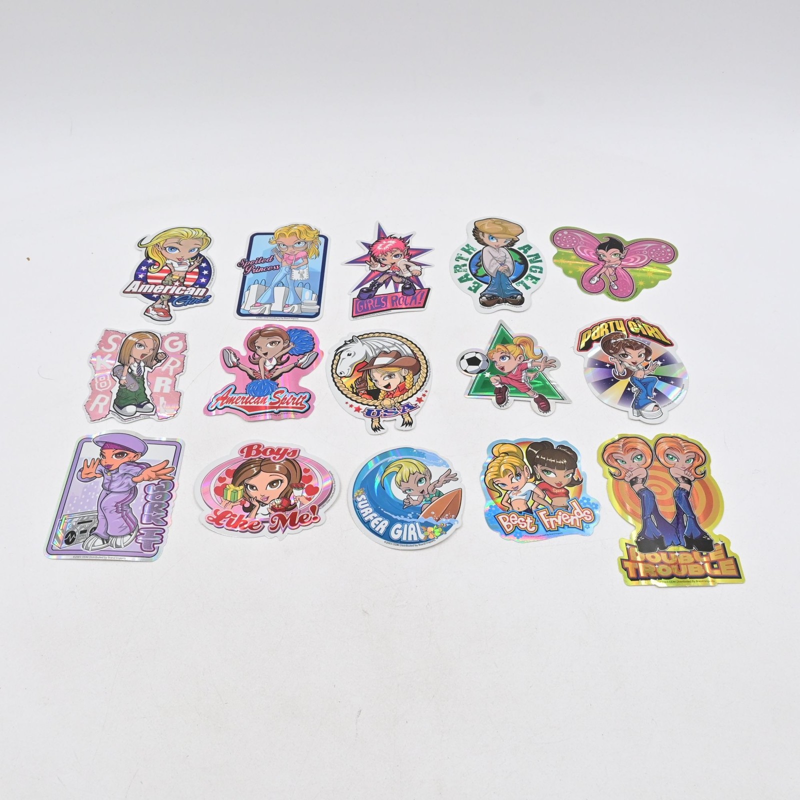 ODM Y2K Girls Vending Machine Stickers Set Of 15 Brand New 