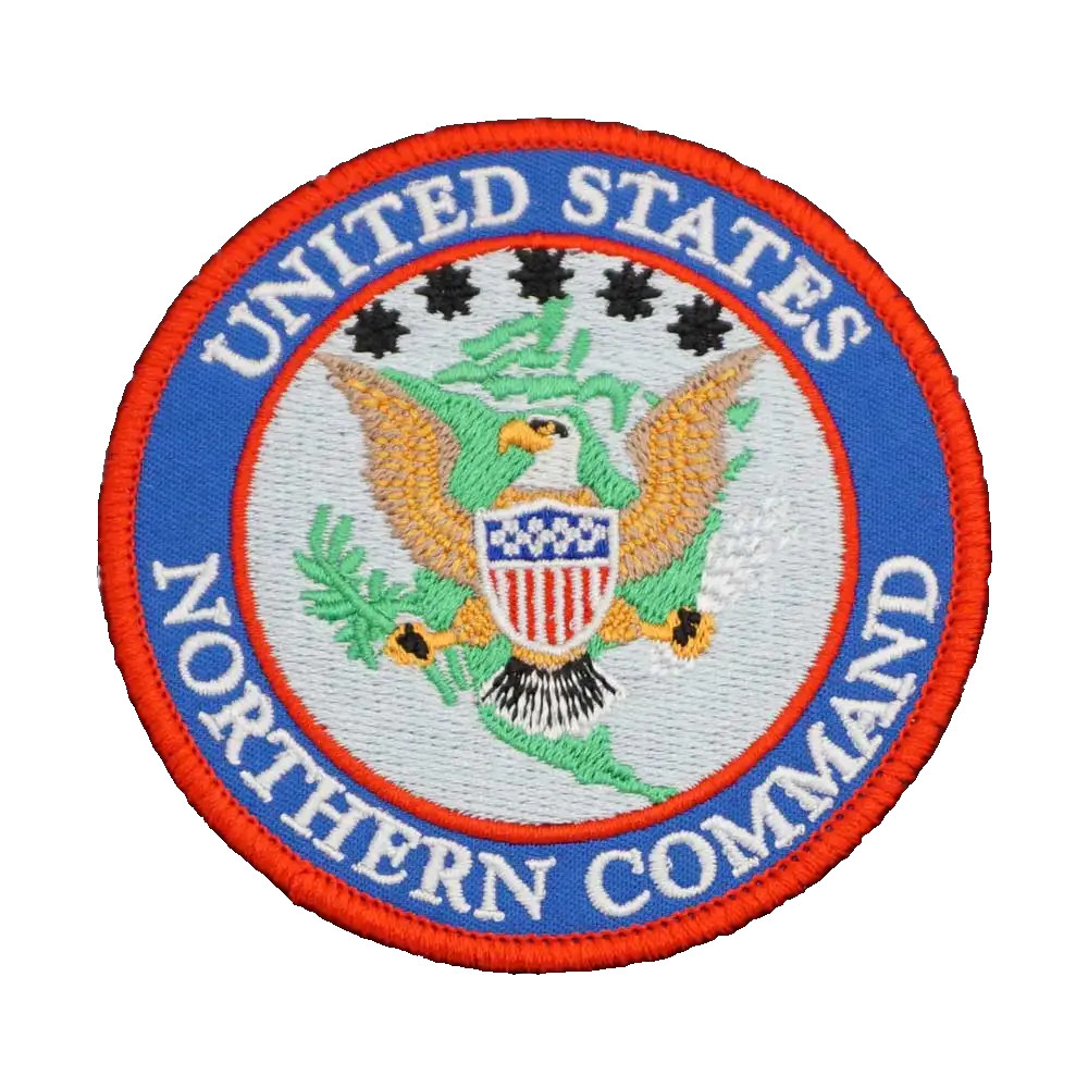 STUNNING UNITED STATES NORTHERN COMMAND USAF EMBROIDERED PATCH...