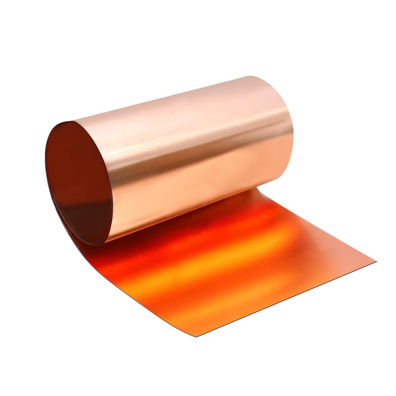 Copper Sheet Roll, 1000x300x0.2mm Copper Flashing Roll, 34 Gauge Thick Pure C... Copper Sheet Roll, 1000x300x0.2mm Copper Flashing Roll, 34 Gauge Thick Pure C...