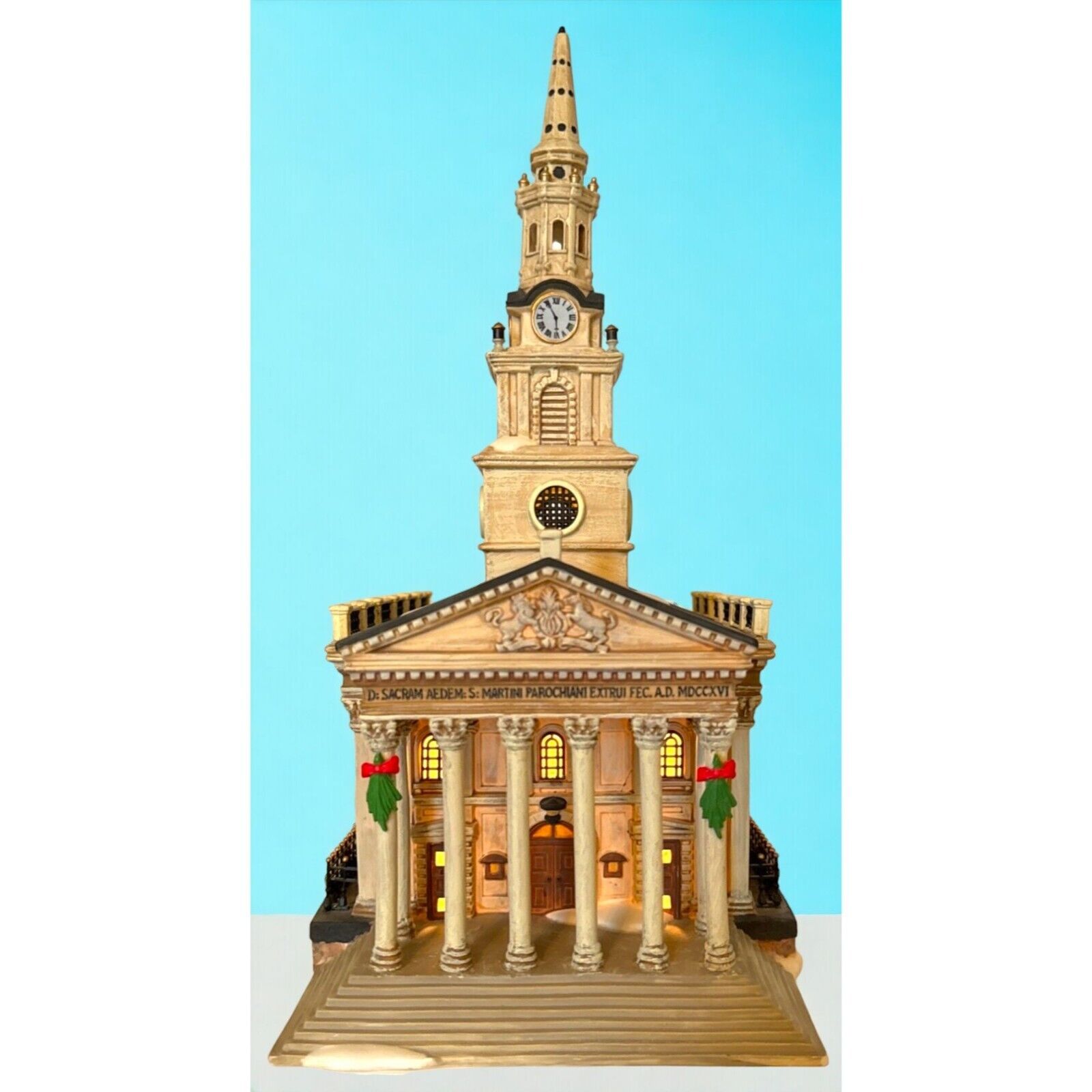 Department 56 Dickens Village Series St Martin-in-the-Fields Church No Cross