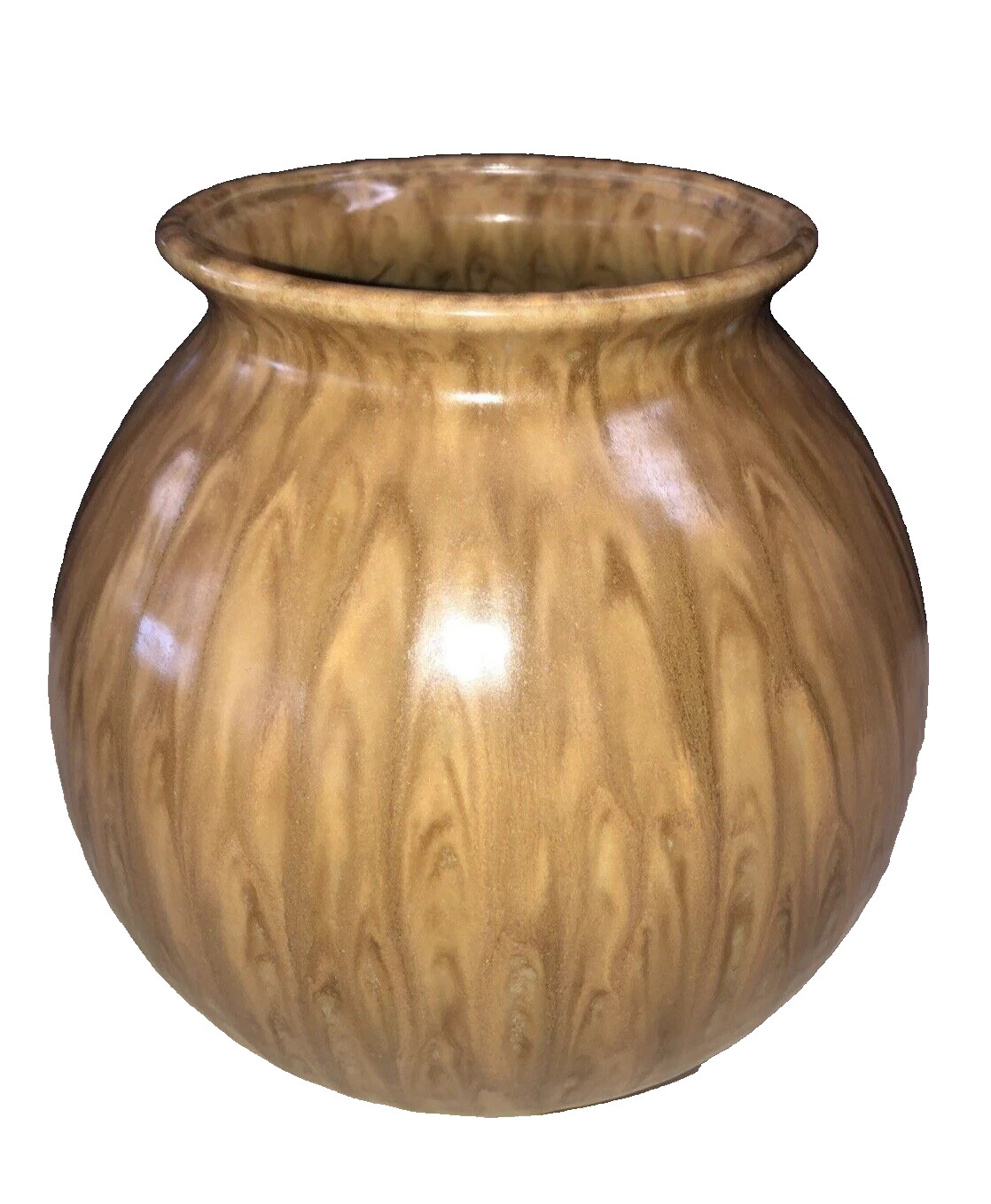 Beautiful Vintage Round Ceramic Vase