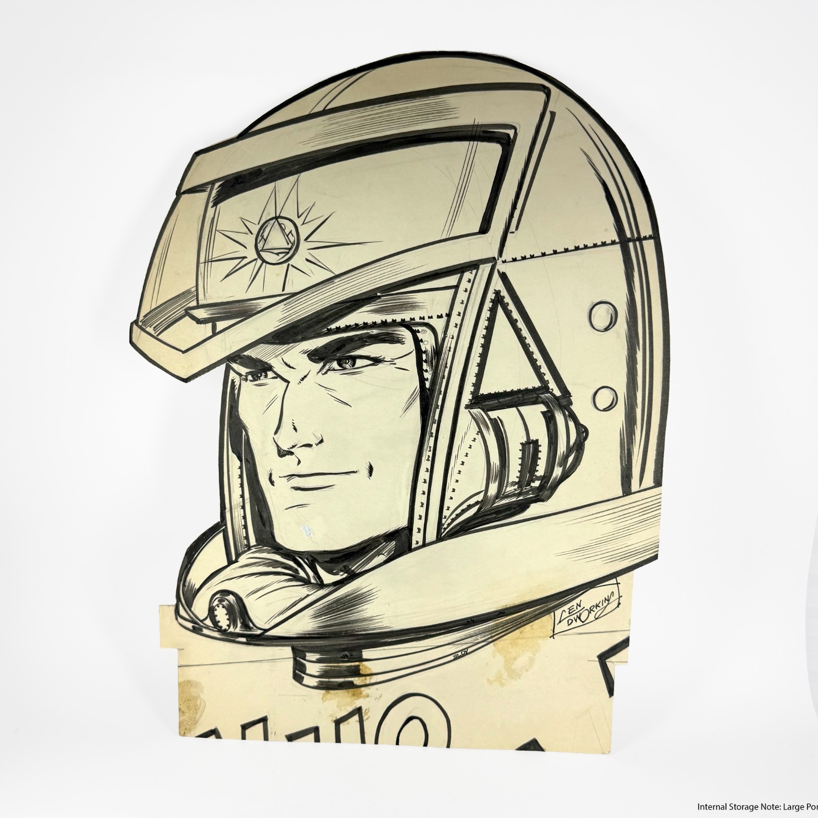 Len Dworkins Buck Rogers Mock Up Artwork Advertizing - BIG 16' Len Dworkins Buck Rogers Mock Up Artwork Advertizing - BIG 16'