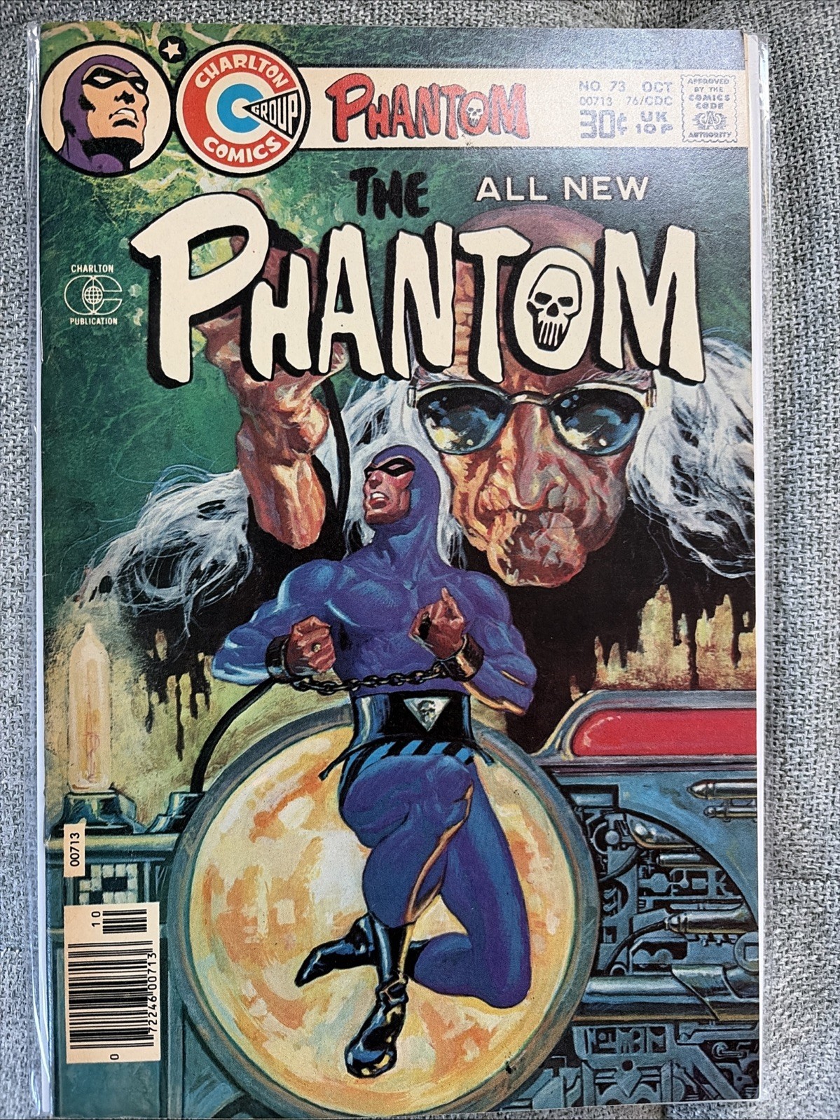The Phantom #73 (Charlton October 1976) FN Copy