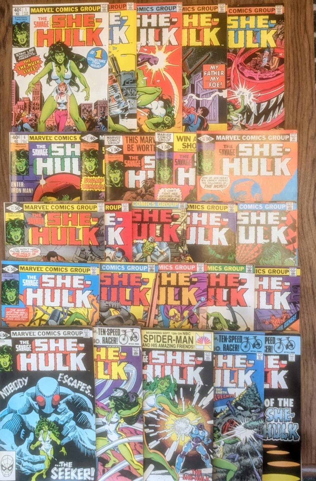 Savage She-Hulk (1980), issues #1–25 - Complete Run - 1st App & Origin VG